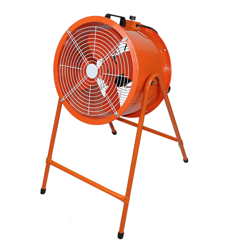 Justerbar hastighet Høyhastighet Post Axial Flow -vifte, Bracket Mobile Industrial High Power Exos Fan